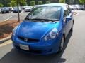 2007 Vivid Blue Pearl Honda Fit   photo #7