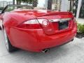 2007 Salsa Red Jaguar XK XK8 Convertible  photo #6