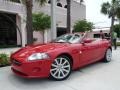 2007 Salsa Red Jaguar XK XK8 Convertible  photo #10