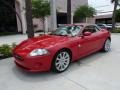 2007 Salsa Red Jaguar XK XK8 Convertible  photo #13