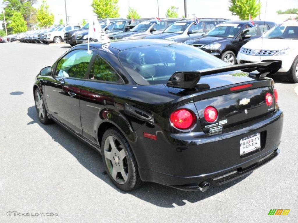 2005 Cobalt SS Supercharged Coupe - Black / Ebony photo #2