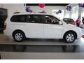 2009 Clear White Kia Sedona LX  photo #9