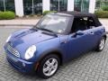 2006 Hyper Blue Metallic Mini Cooper Convertible  photo #22