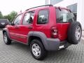 2005 Flame Red Jeep Liberty Sport  photo #3