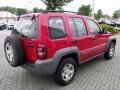 2005 Flame Red Jeep Liberty Sport  photo #5