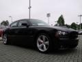 2008 Brilliant Black Crystal Pearl Dodge Charger SRT-8  photo #7