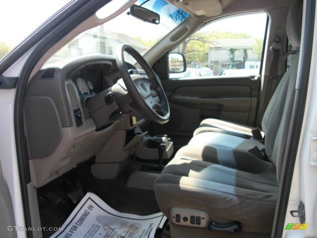 2002 Ram 1500 Sport Quad Cab 4x4 - Bright White / Dark Slate Gray photo #9