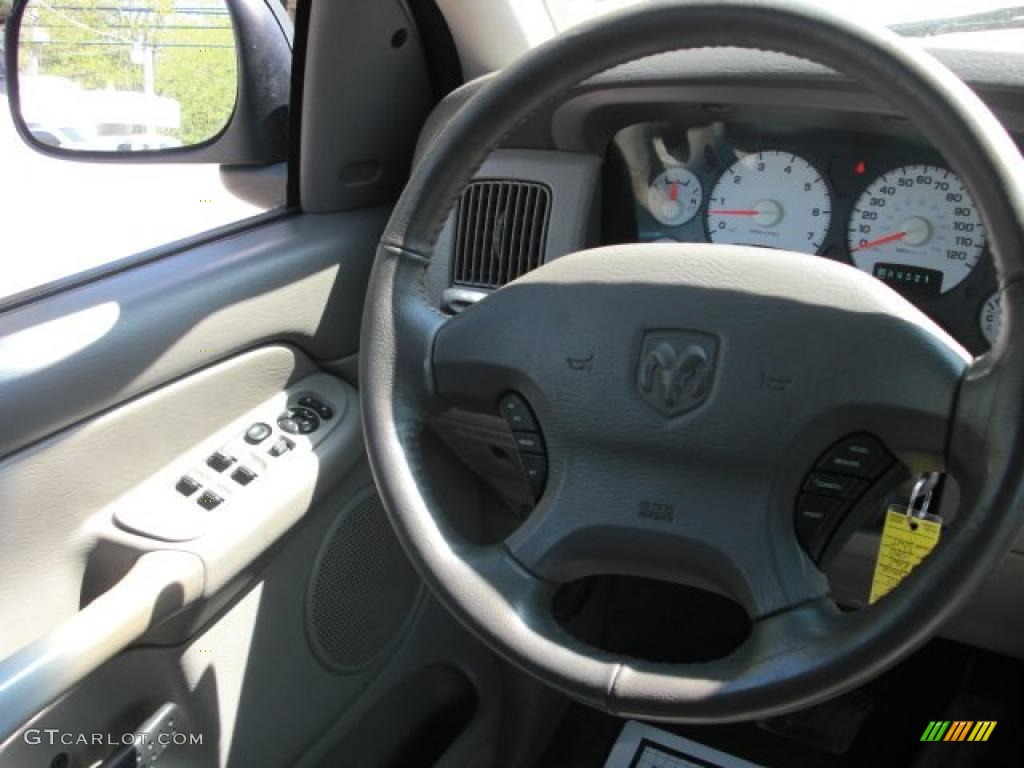 2002 Ram 1500 Sport Quad Cab 4x4 - Bright White / Dark Slate Gray photo #14