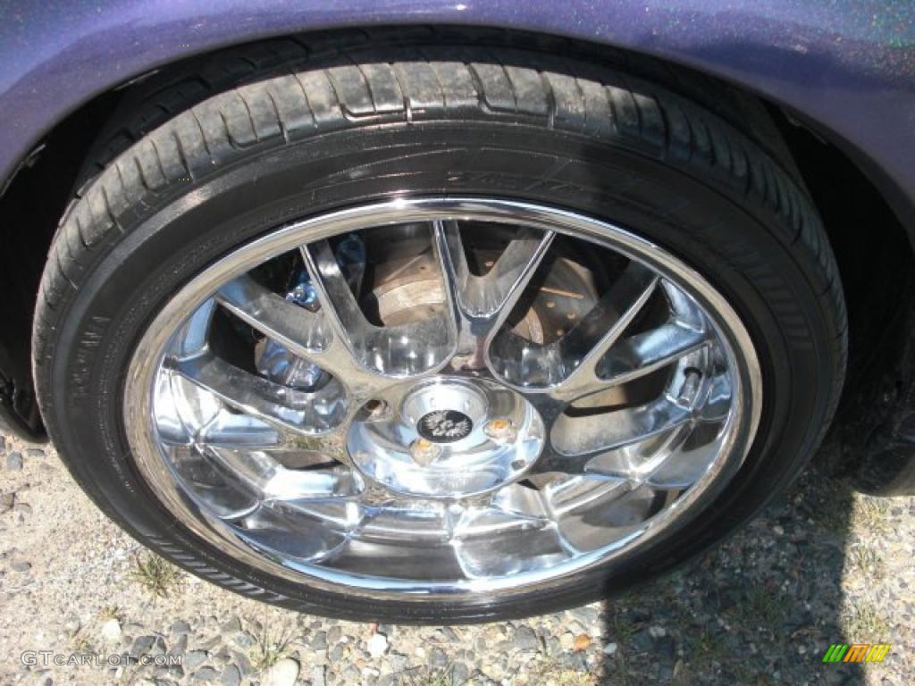 1996 300ZX Convertible - Deep Purple Metallic / Black/Beige photo #12