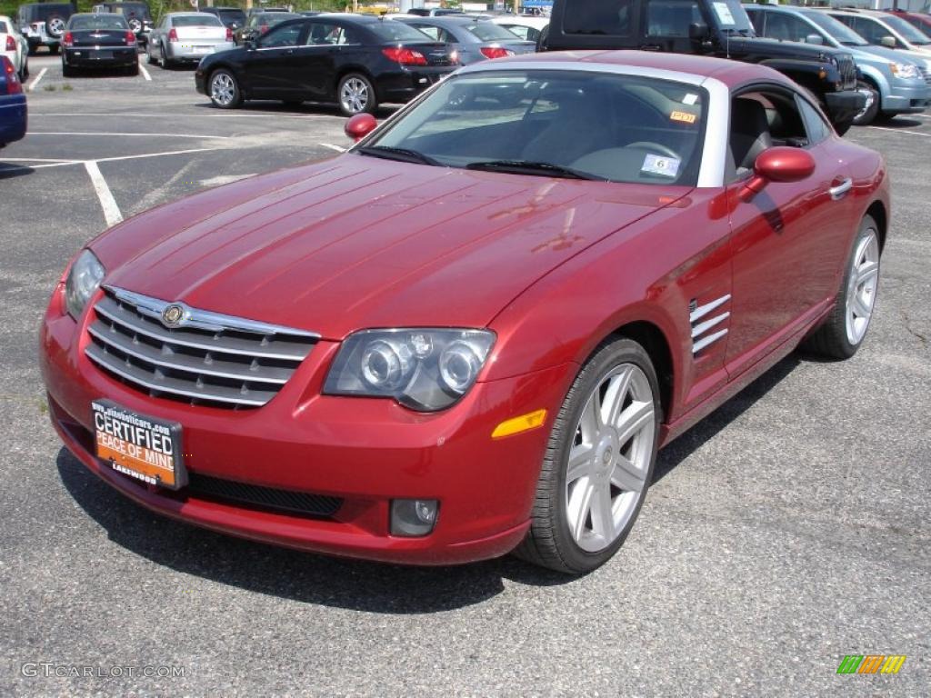 2005 Crossfire Limited Coupe - Blaze Red Crystal Pearlcoat / Dark Slate Grey/Medium Slate Grey photo #1