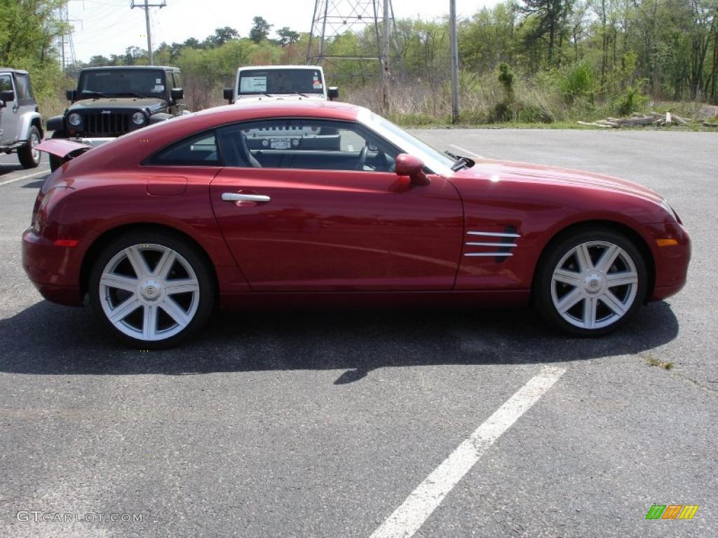 Blaze Red Crystal Pearlcoat 2005 Chrysler Crossfire Limited Coupe Exterior Photo #29434780