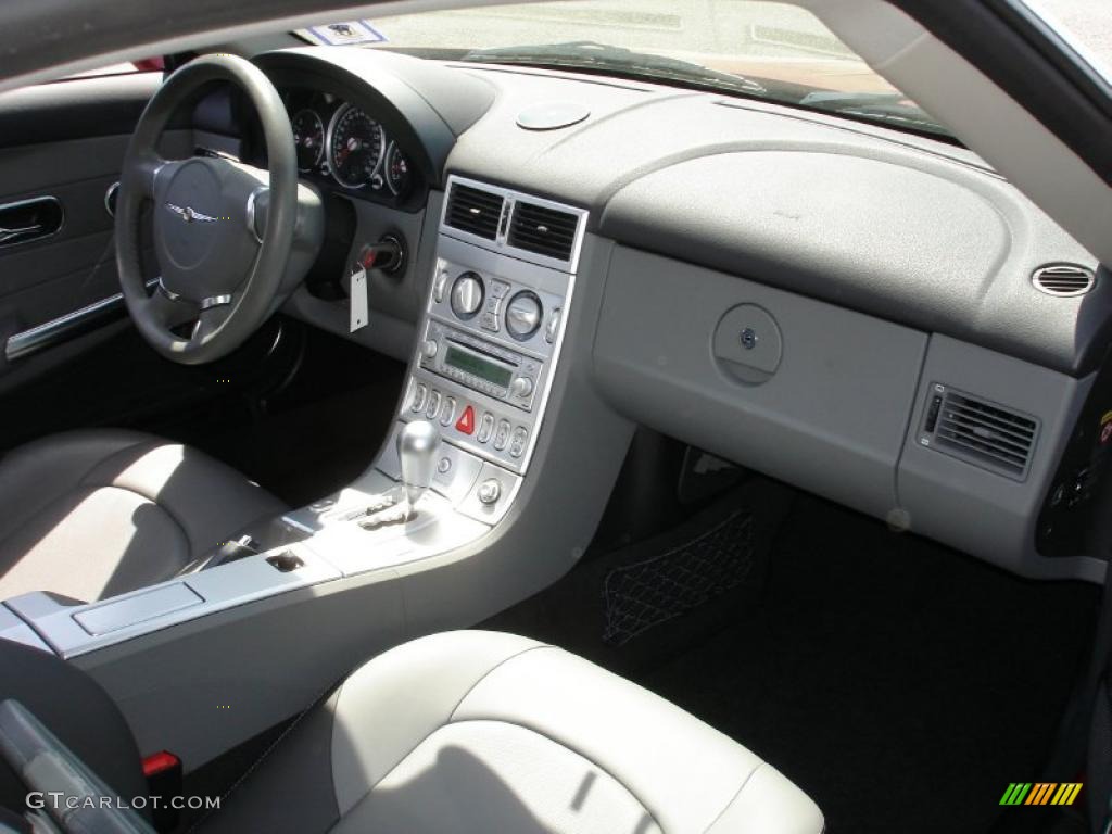 2005 Chrysler Crossfire Limited Coupe Dark Slate Grey/Medium Slate Grey Dashboard Photo #29434796