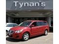 2009 Pomegranate Red Metallic Volkswagen Routan SE  photo #1