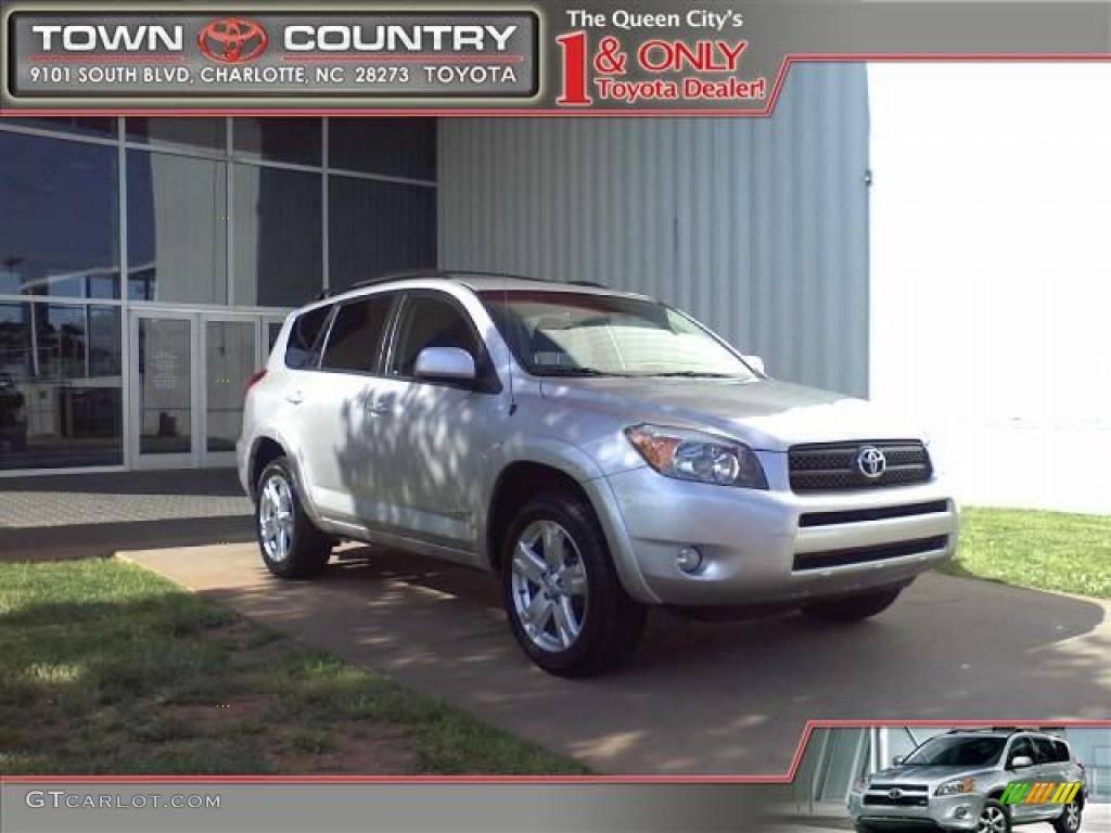 Classic Silver Metallic Toyota RAV4