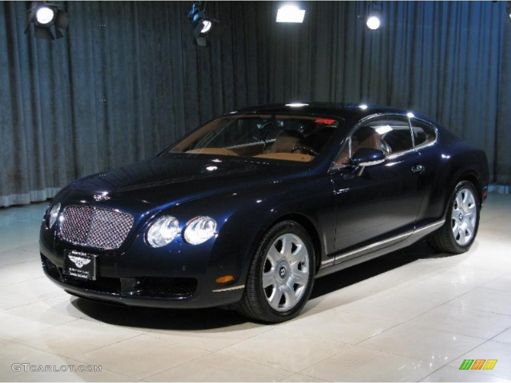 Dark Sapphire Bentley Continental GT