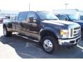 Dark Stone Brown Metallic - F450 Super Duty Lariat Crew Cab 4x4 Dually Photo No. 1