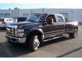 Dark Stone Brown Metallic - F450 Super Duty Lariat Crew Cab 4x4 Dually Photo No. 2