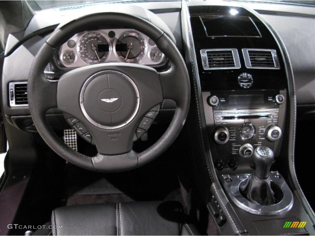 2009 V8 Vantage Roadster - Tungsten Silver / Obsidian Black photo #8