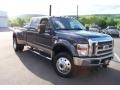 Dark Stone Brown Metallic - F450 Super Duty Lariat Crew Cab 4x4 Dually Photo No. 4