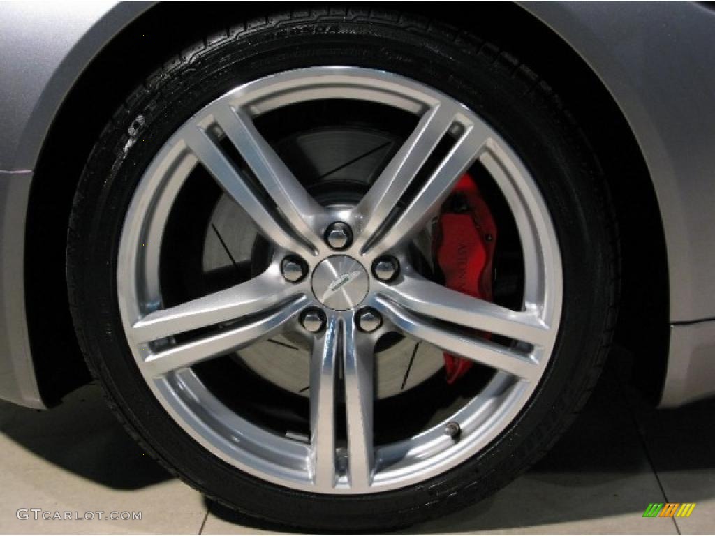 2009 V8 Vantage Roadster - Tungsten Silver / Obsidian Black photo #13