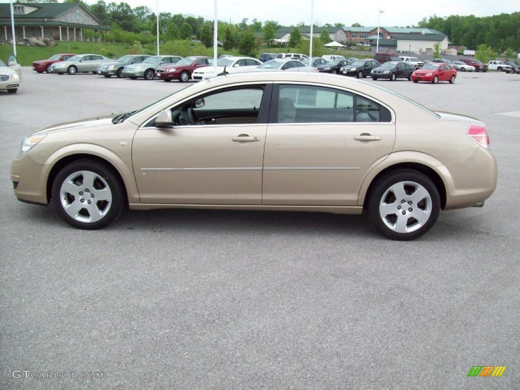 2007 Aura XE - Golden Cashmere Metallic / Tan photo #12