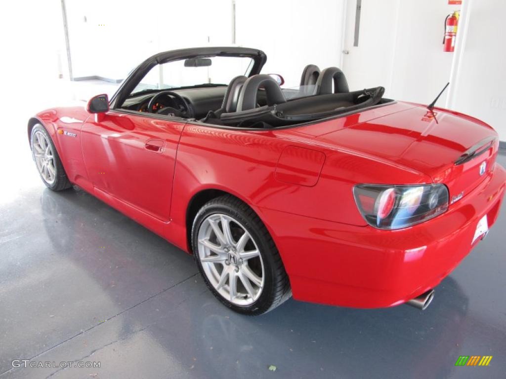2004 S2000 Roadster - New Formula Red / Black photo #4