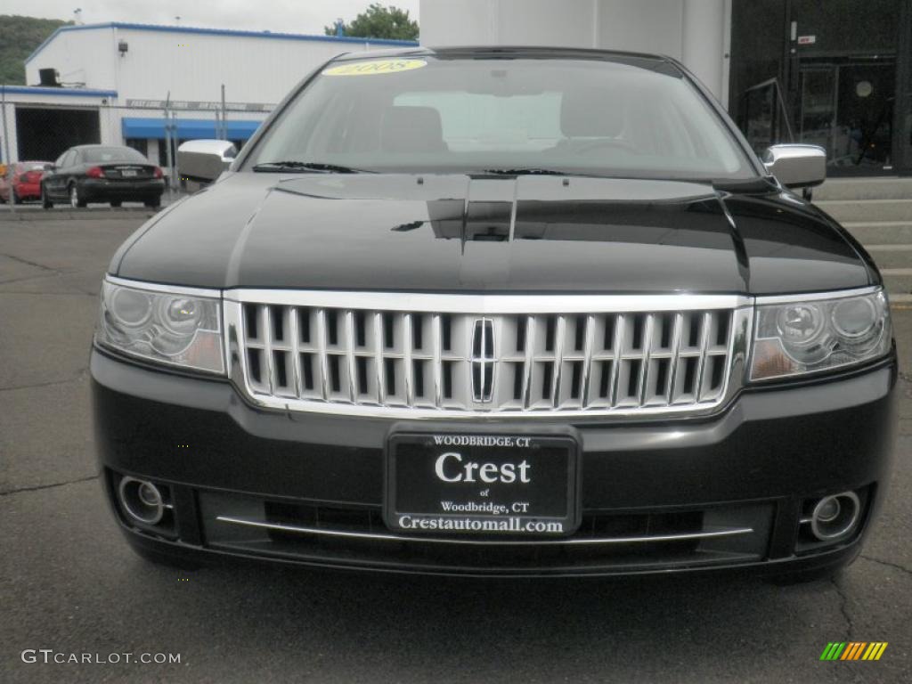 2008 MKZ AWD Sedan - Black / Light Stone photo #2