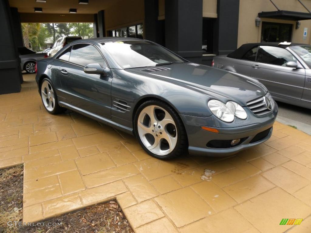 2003 SL 500 Roadster - designo Graphite Metallic / Ash photo #1