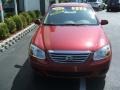 2008 Spicy Red Kia Spectra EX Sedan  photo #2