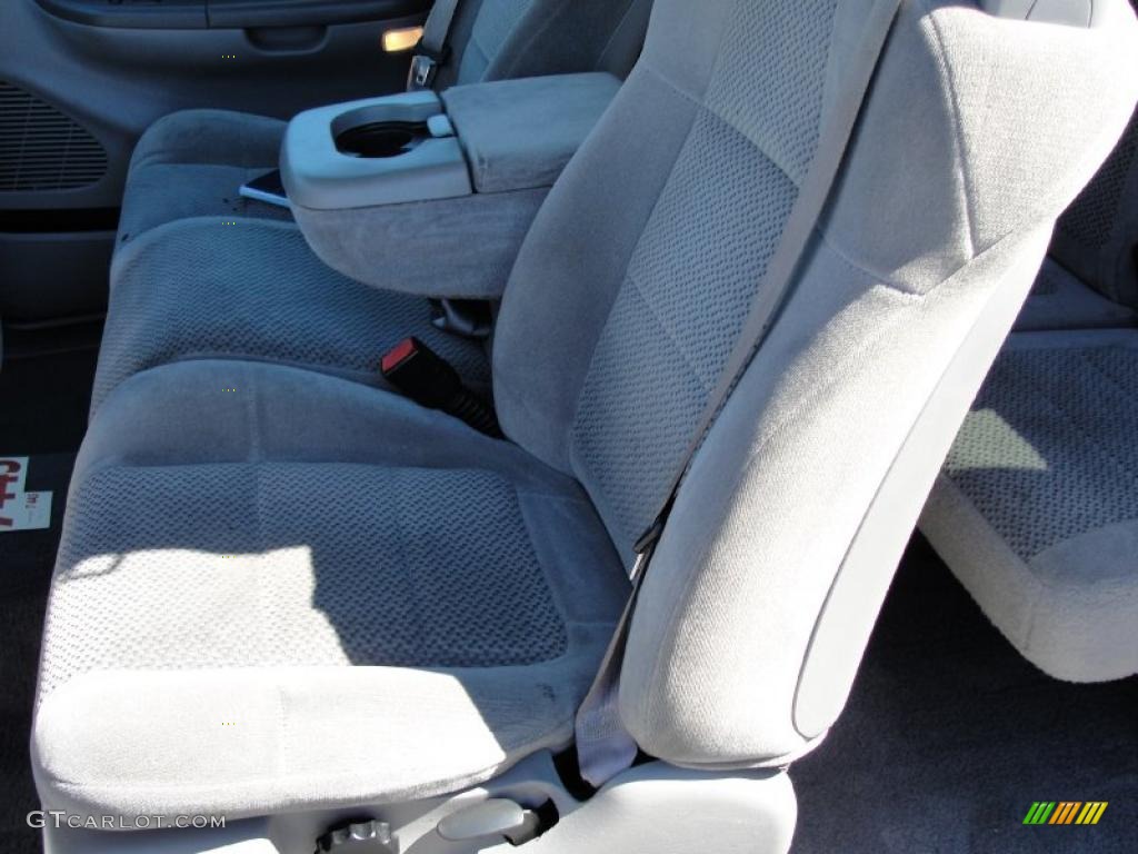 2002 F150 XLT SuperCab - Oxford White / Medium Graphite photo #33