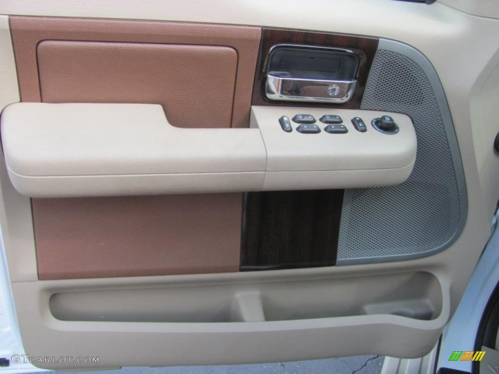 2007 F150 King Ranch SuperCrew 4x4 - Oxford White / Castano Brown Leather photo #8