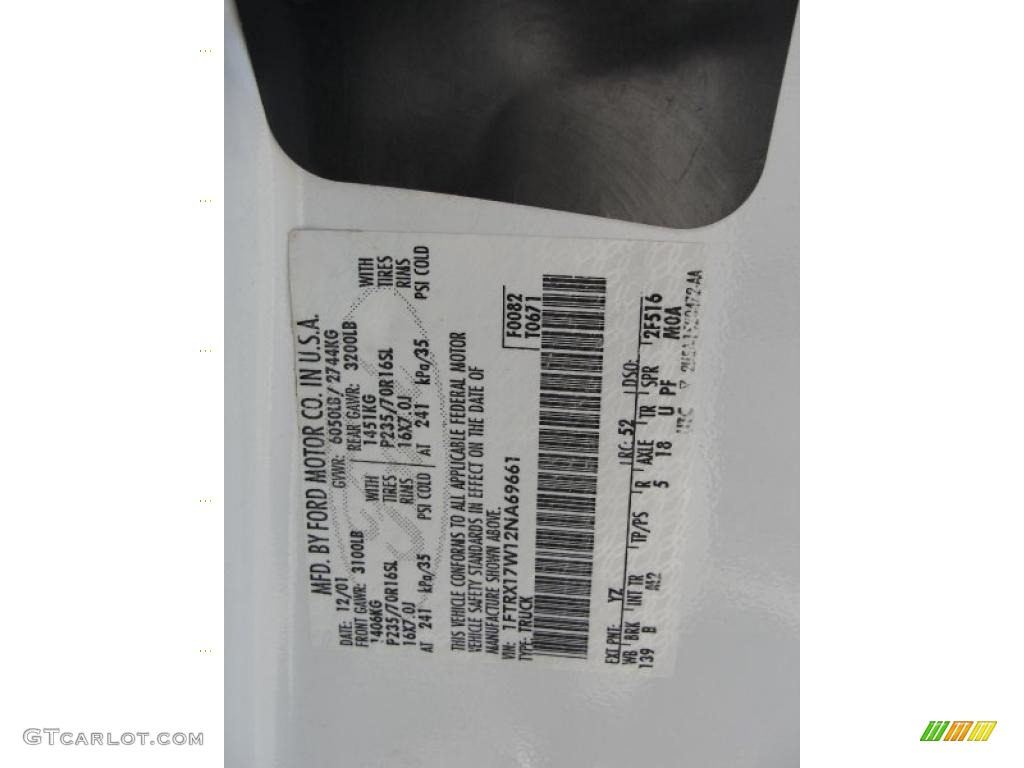 2002 F150 XLT SuperCab - Oxford White / Medium Graphite photo #43