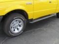 2007 Screaming Yellow Ford Ranger XL SuperCab  photo #3