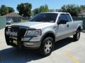 2004 Silver Metallic Ford F150 FX4 SuperCab 4x4  photo #7