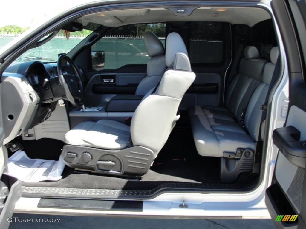 2004 F150 FX4 SuperCab 4x4 - Silver Metallic / Black/Medium Flint photo #34