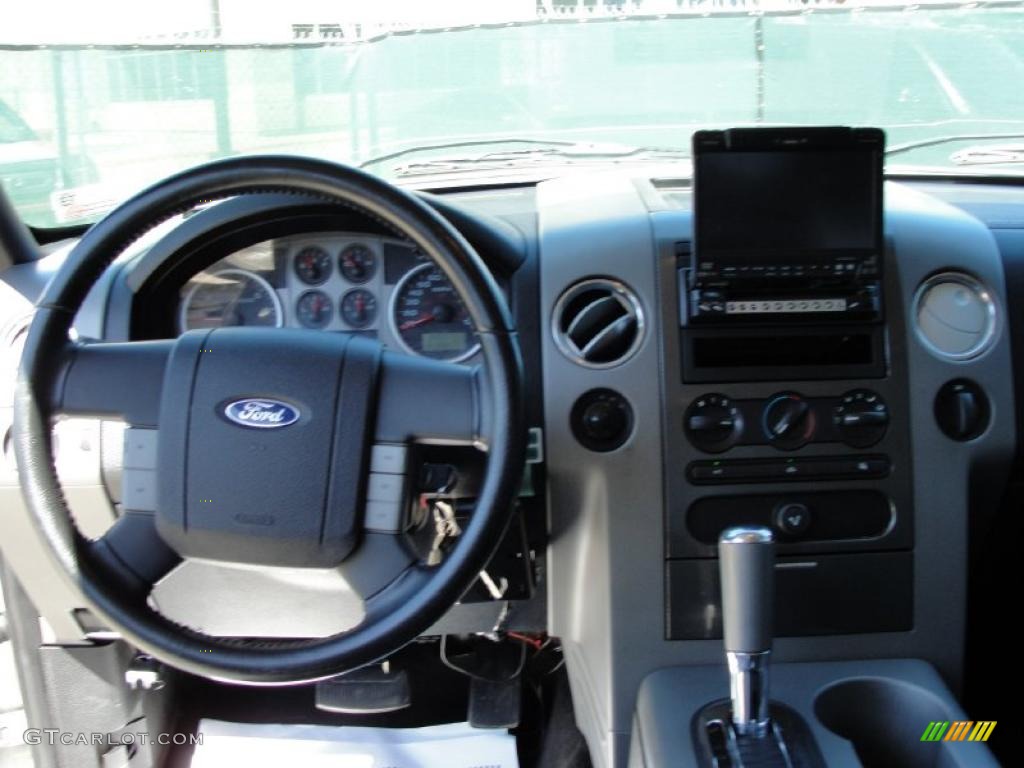 2004 F150 FX4 SuperCab 4x4 - Silver Metallic / Black/Medium Flint photo #41