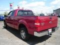 2008 Redfire Metallic Ford F150 XLT SuperCab 4x4  photo #3