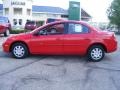 2001 Flame Red Dodge Neon SE  photo #2