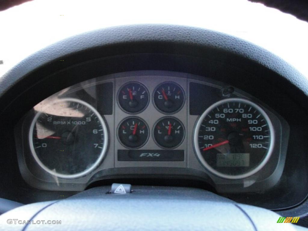 2004 F150 FX4 SuperCab 4x4 - Silver Metallic / Black/Medium Flint photo #48