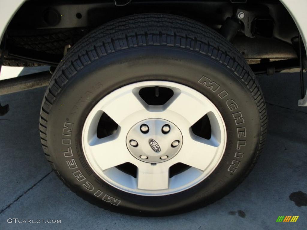 2006 F150 STX Regular Cab - Silver Metallic / Medium/Dark Flint photo #14