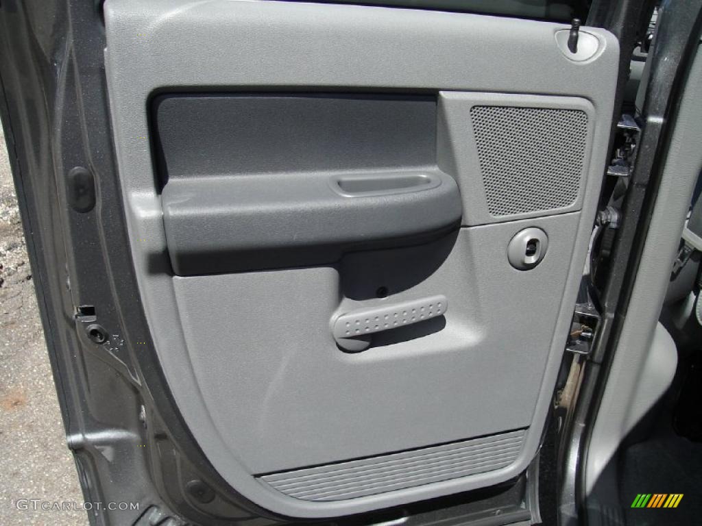 2007 Ram 1500 Big Horn Edition Quad Cab 4x4 - Mineral Gray Metallic / Medium Slate Gray photo #23