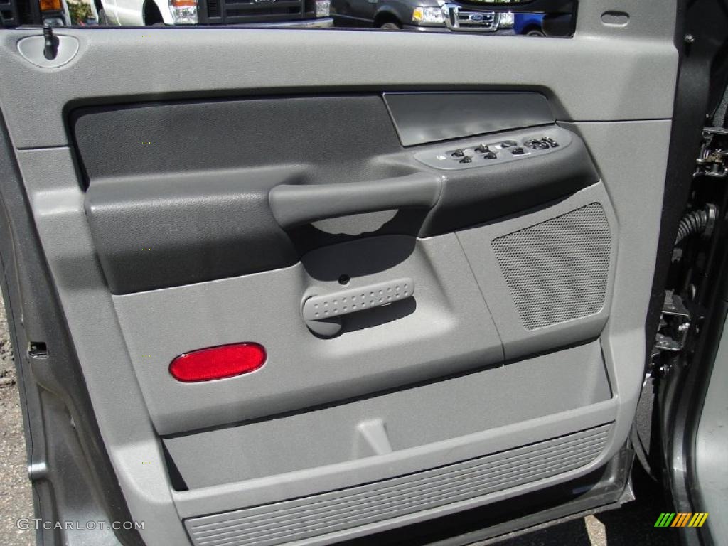 2007 Ram 1500 Big Horn Edition Quad Cab 4x4 - Mineral Gray Metallic / Medium Slate Gray photo #24