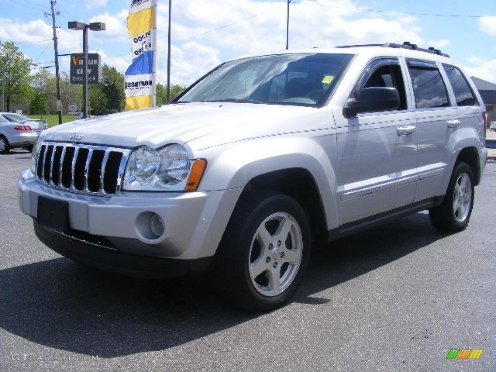 2005 Grand Cherokee Limited - Bright Silver Metallic / Medium Slate Gray photo #1