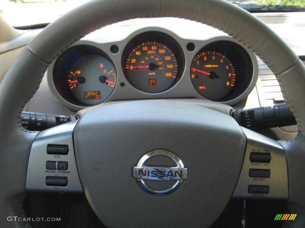 2004 Maxima 3.5 SL - Spirited Bronze / Cafe Latte photo #22