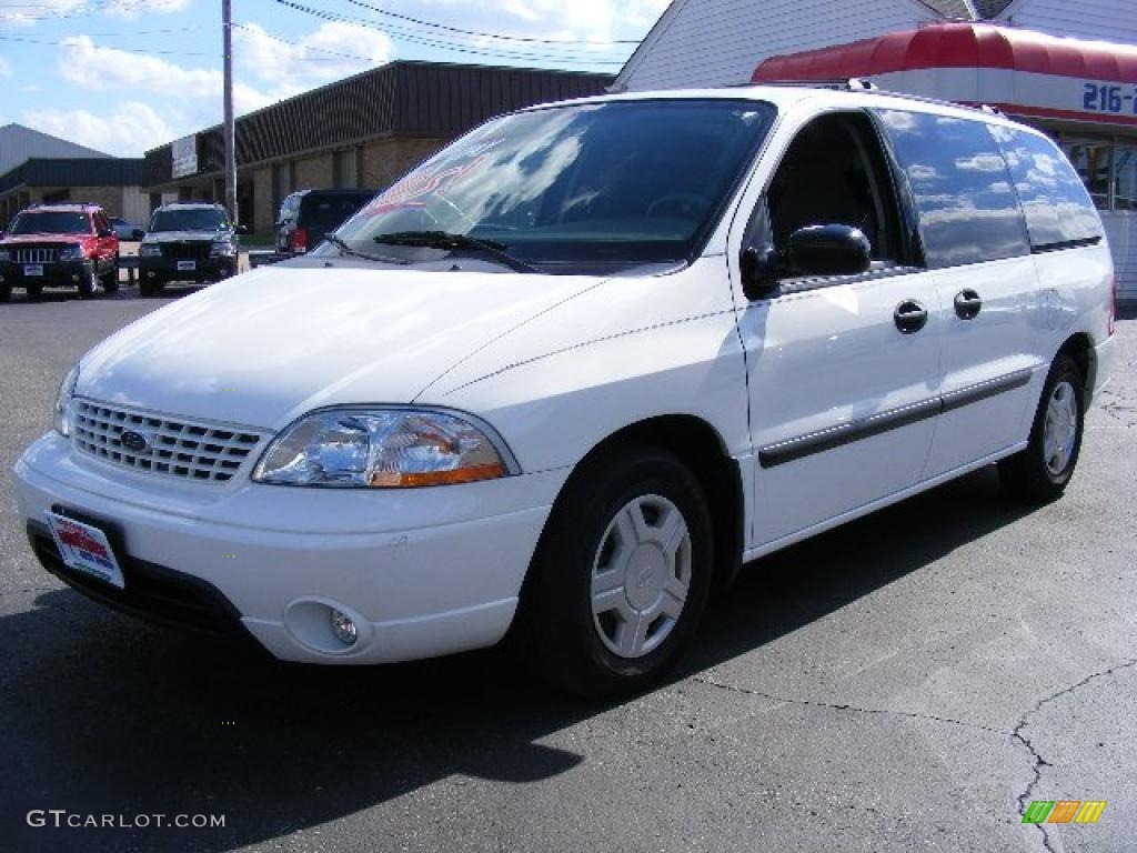 Vibrant White Ford Windstar