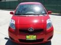 2009 Absolutely Red Toyota Yaris 5 Door Liftback  photo #8