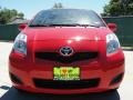 2009 Absolutely Red Toyota Yaris 5 Door Liftback  photo #9
