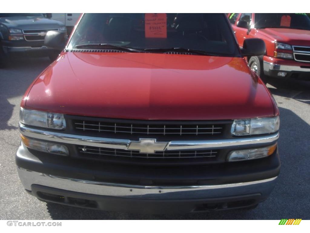 1999 Silverado 1500 LS Extended Cab 4x4 - Victory Red / Graphite photo #10