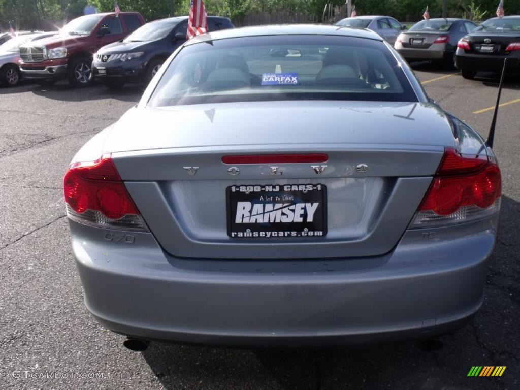 2009 C70 T5 Convertible - Celestial Blue Metallic / Calcite photo #17