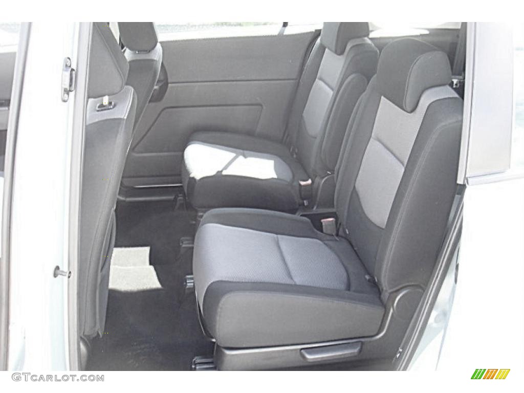 2006 MAZDA5 Sport - Stellar Silver Mica / Black photo #12